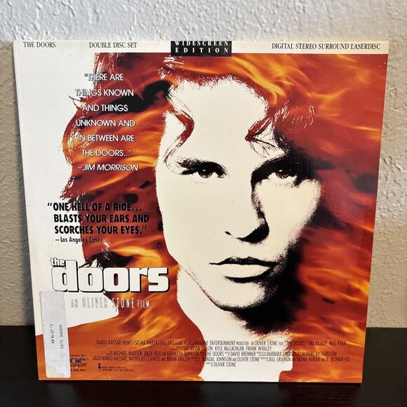 Laserdisc Other - The Doors - 2 Disc-Set - Laserdisc - Oliver Stone, Val Kilmer Widescreen -